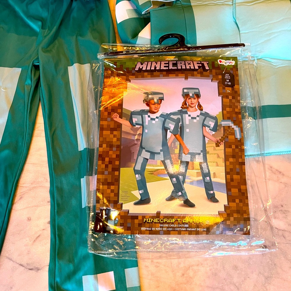 Minecraft 🎃 Costume, child medium 7-8
